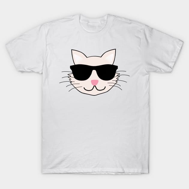 Cat in sunglasses shirt cheap